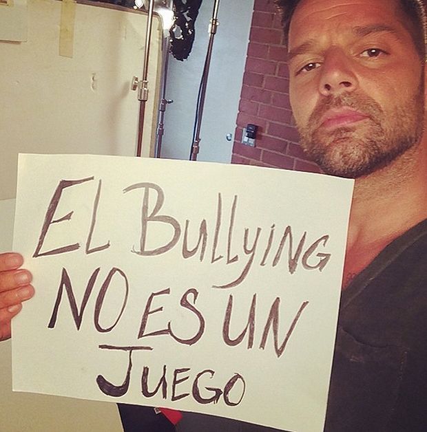 Ricky Martin contro il bullismo