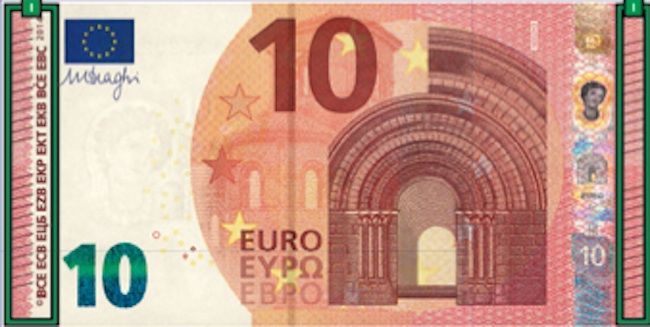 10 euro nuovi