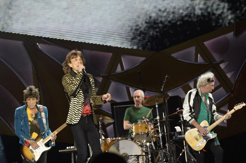 Rolling Stones Roma foto video scaletta