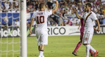 Roma vs Real Madrid 1-0: Totti stende i Blancos