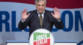 Antonio Tajani di Forza Italia rifiuta 468mila euro di buonuscita