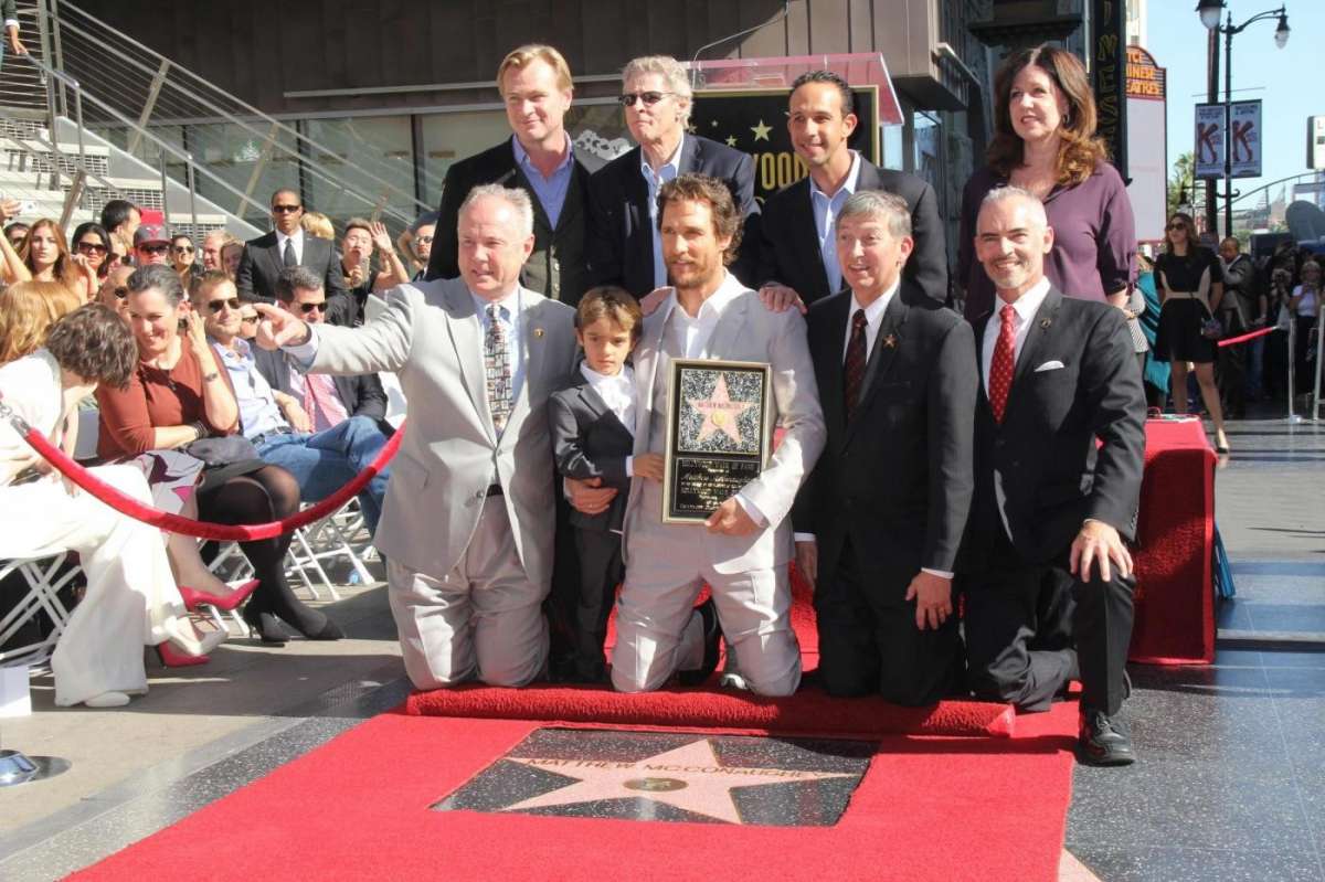 Matthew McCounaghey Walk of Fame Hollywood