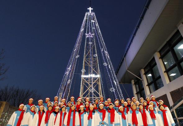 Albero di Natale Corea del sud