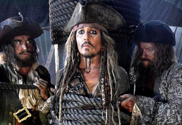 Johnny Depp Jack Sparrow bambini malati