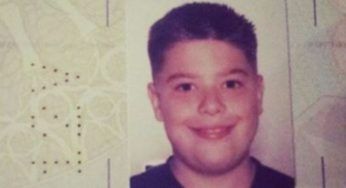 Fedez bambino paffutello in una foto che sta facendo sorridere il web