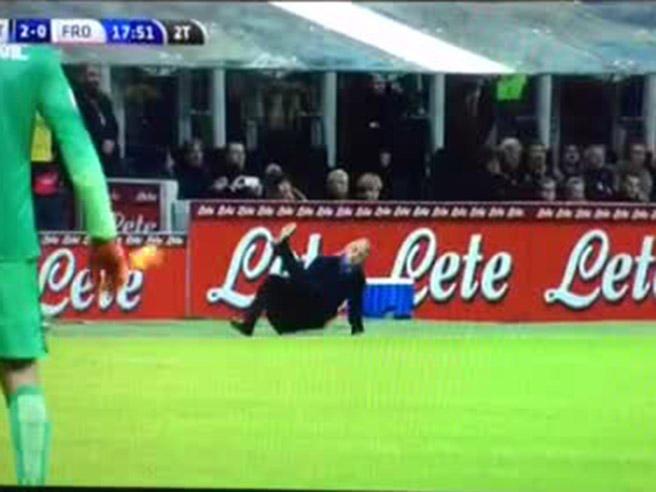 Mancini cade