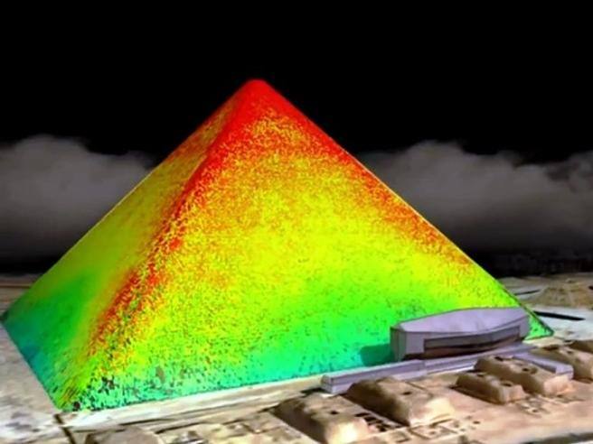piramide cheope anomalie termiche