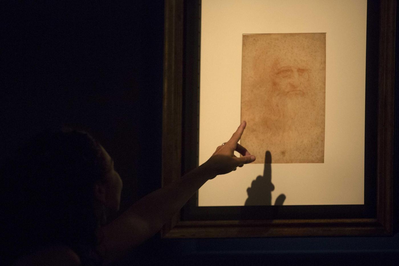 L'autoritratto di Leonardo Da Vinci esposto ai Musei Capitolini