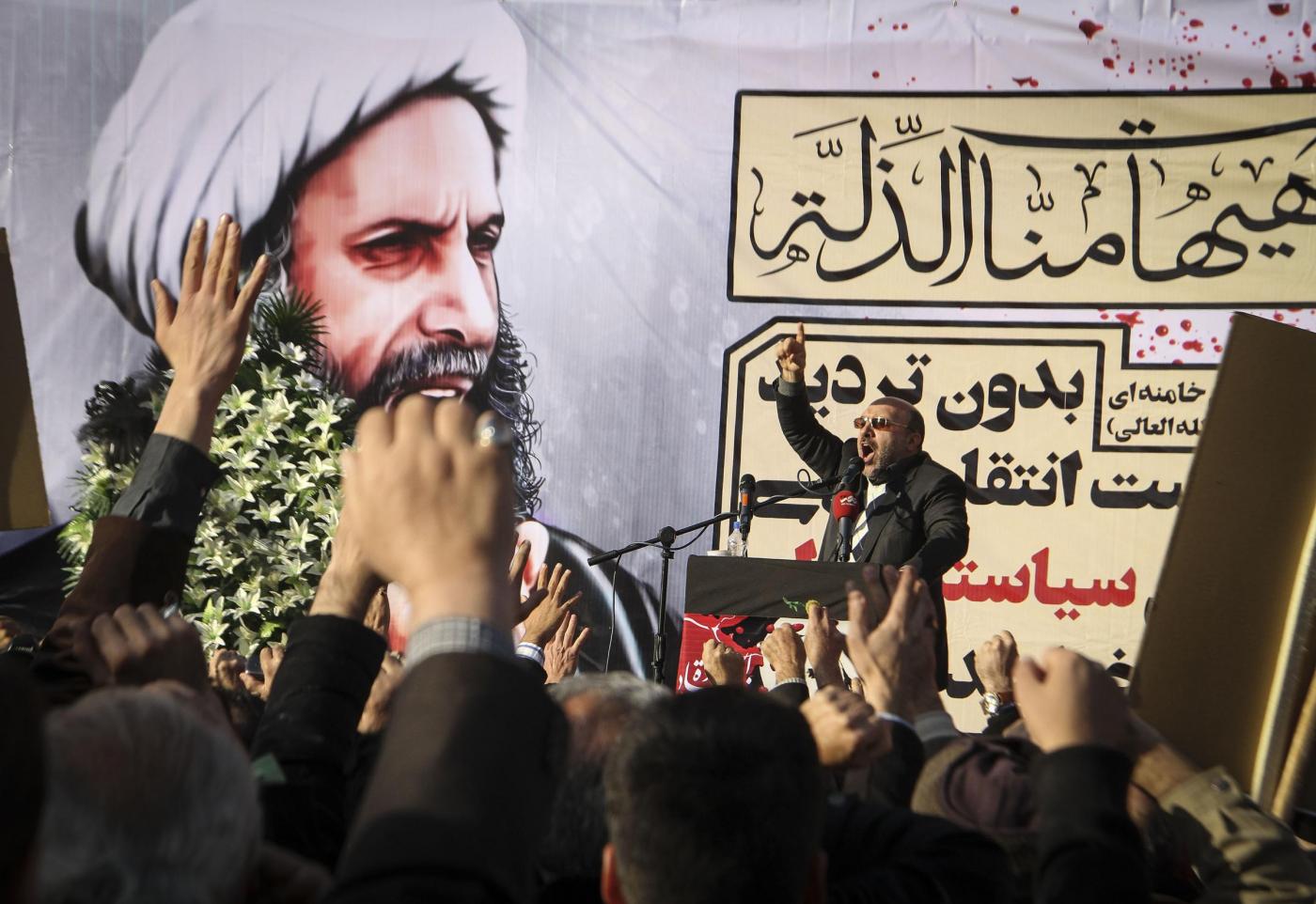 Iran, proteste contro l'Arabia per l'Imam ucciso