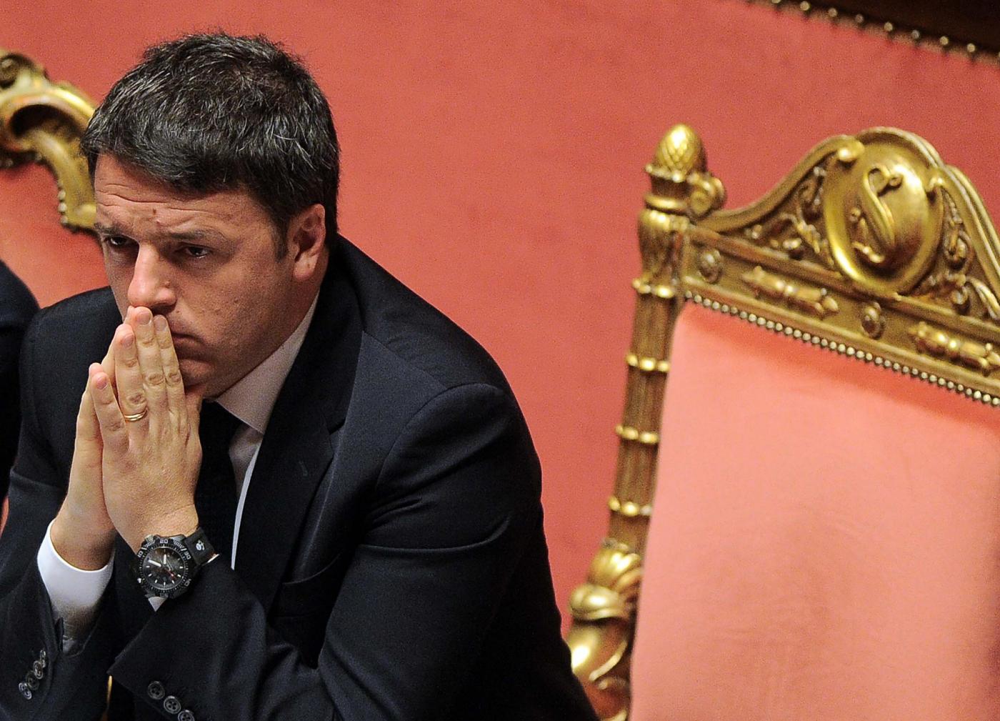 Senato, comunicazioni di Renzi sul prossimo Consiglio europeo