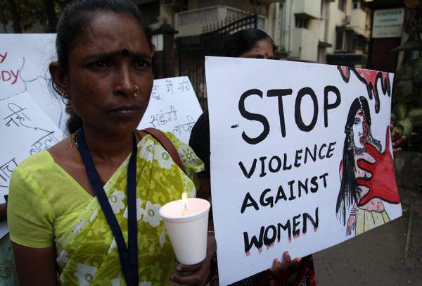 India contro la violenza sulle donne