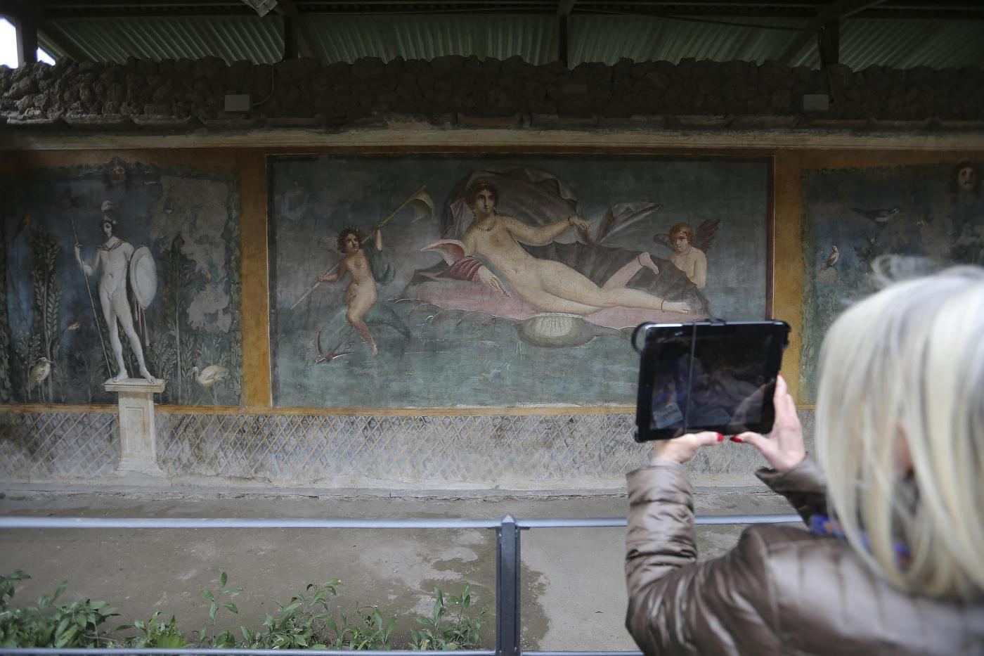 Mostra Mito e Natura dalla Grecia a Pompei, la Venere in conchiglia