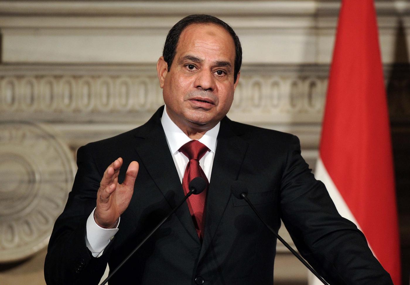 il Presidente egiziano Abdel Fattah Al Sisi