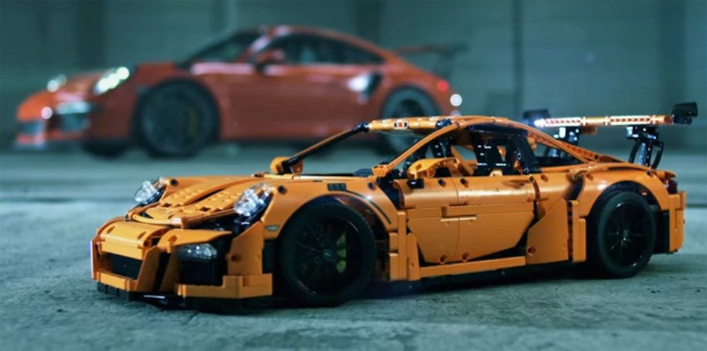Porsche 911 GT3 Lego