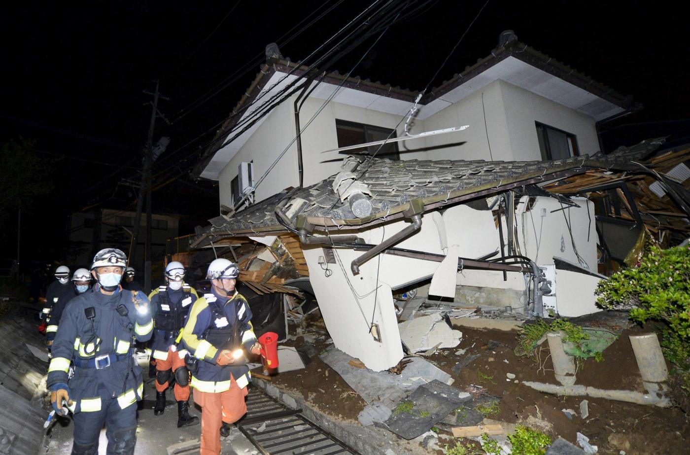 Violento terremoto in Giappone