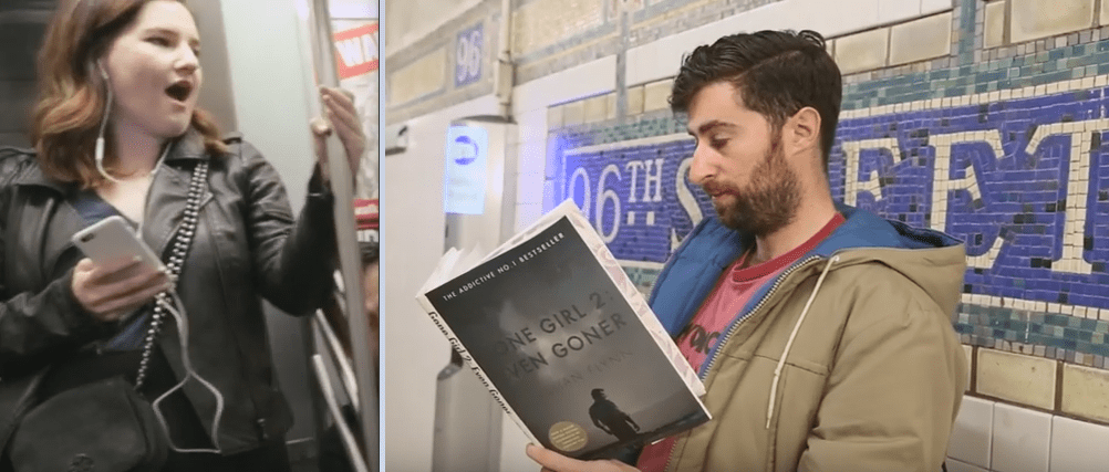 libri titoli falsi in metro