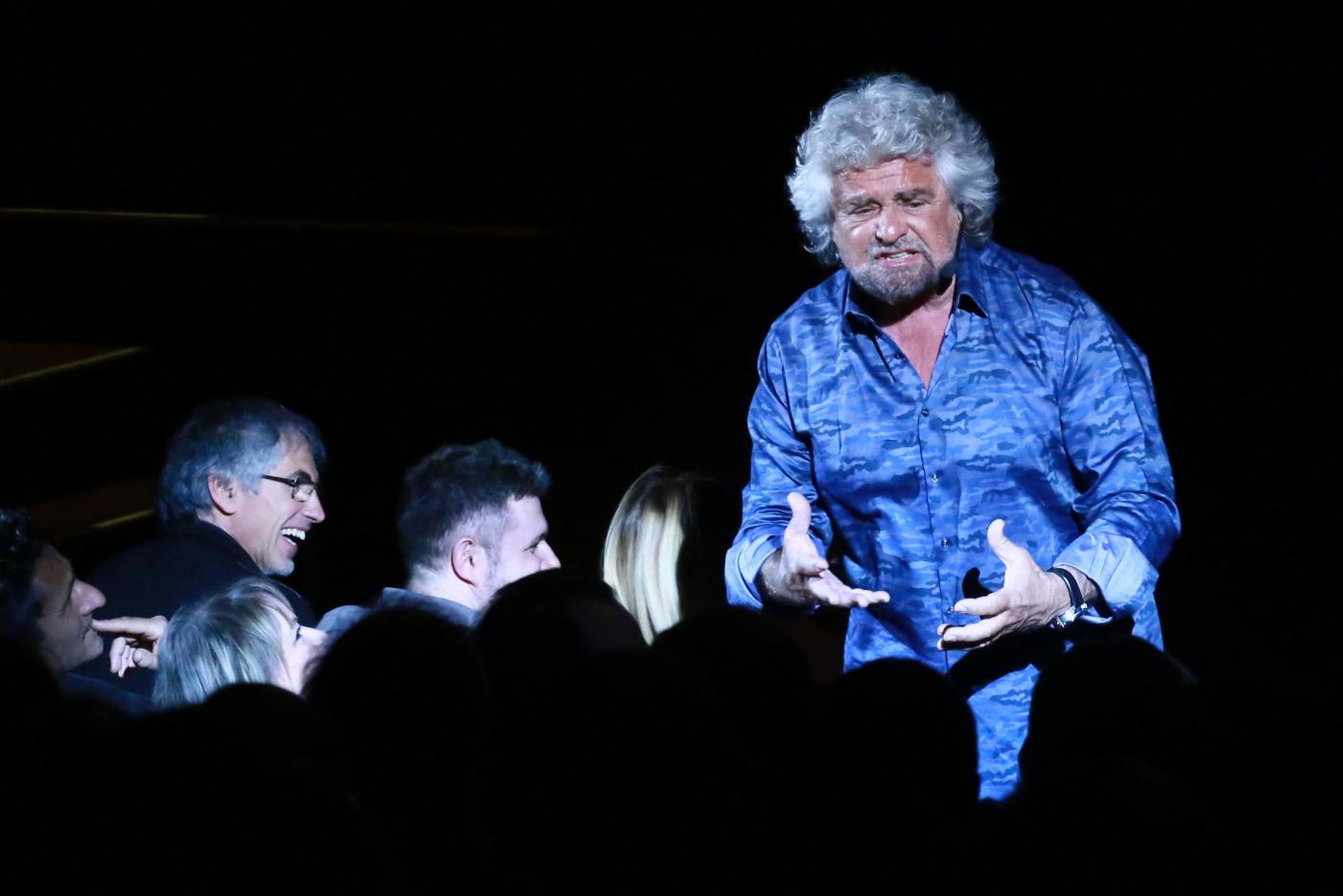 Spettacolo Beppe Grillo