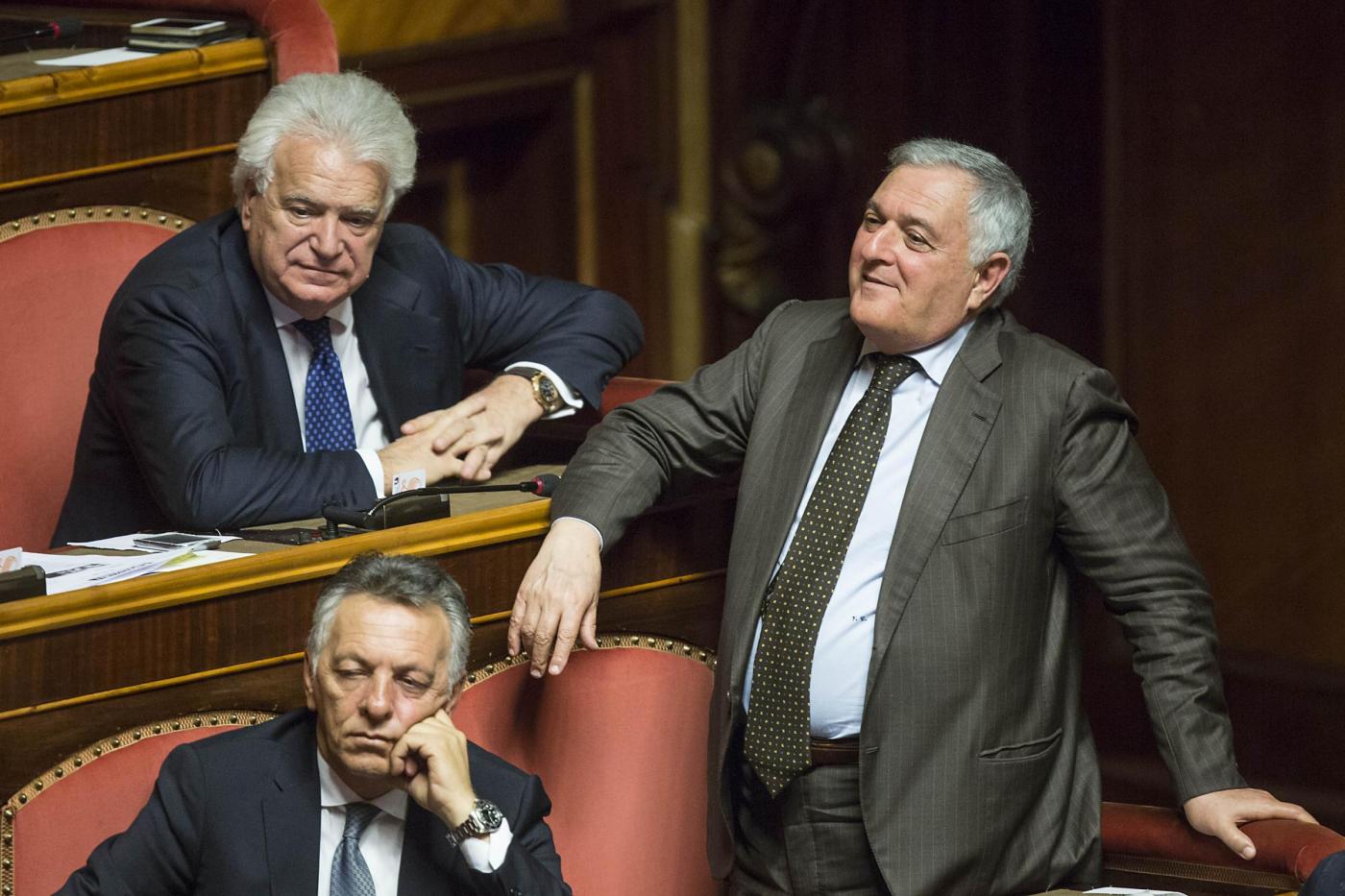 Senato Voto su mozioni di sfiducia al governo Renzi