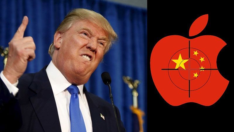 Trump Apple Cina