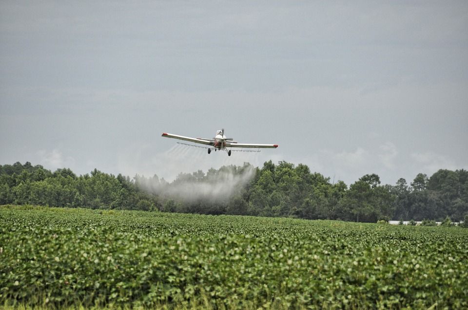 aereo pesticidi