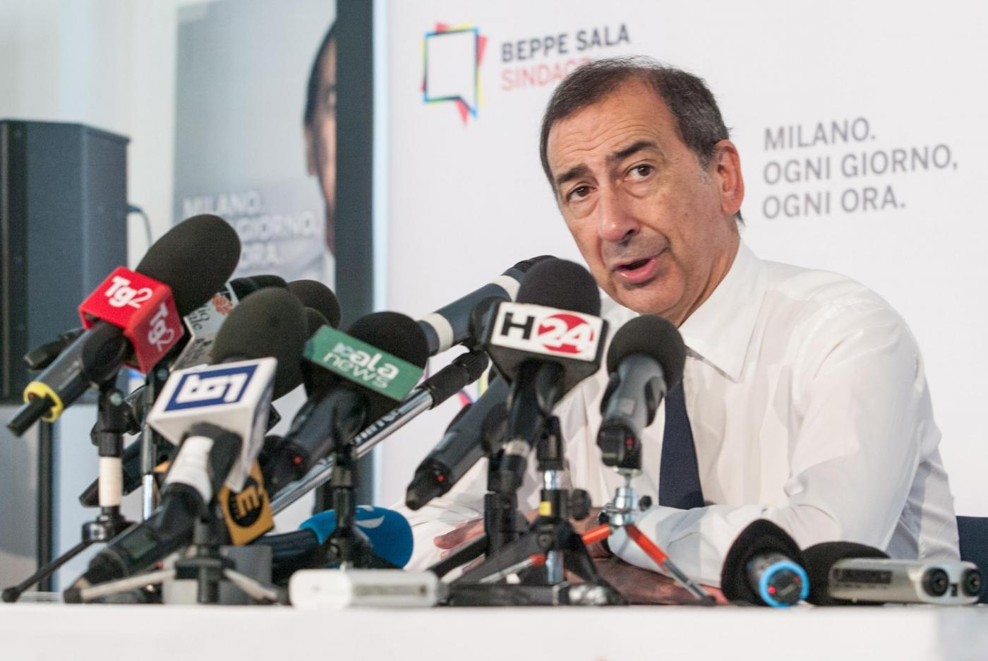 Nuovo sindaco di Milano Giuseppe Sala