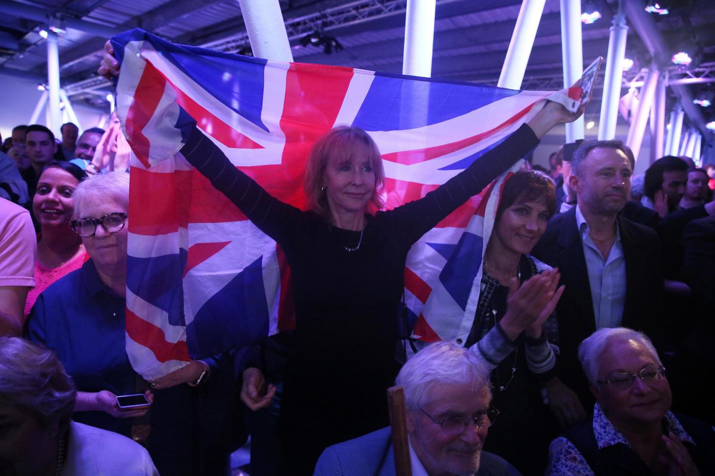 Regno Unito, discorso di Boris Johnson al Vote Leave rally a Londra