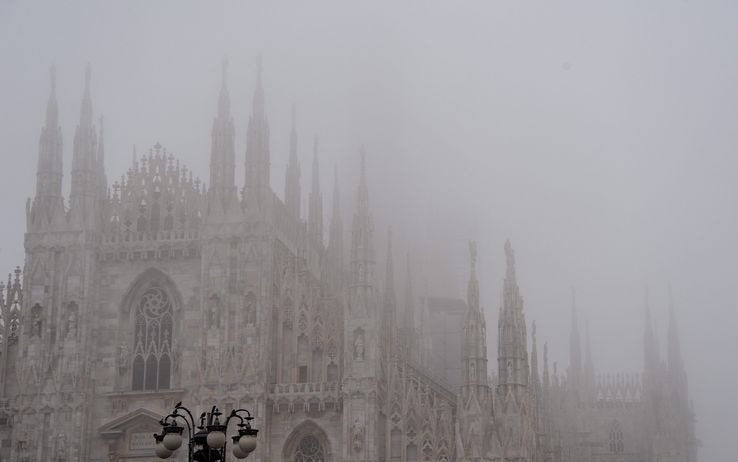 Milano nella nebbia