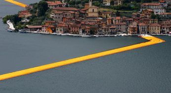 Lago d’Iseo: la passerella di Christo chiude una notte per manutenzione straordinaria