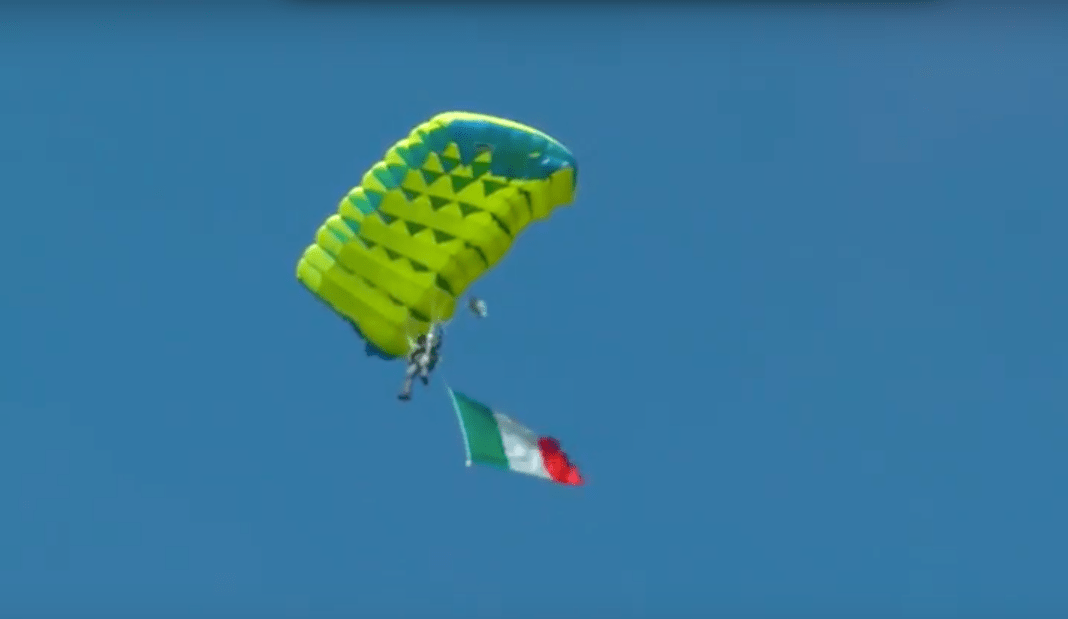 paracadutista frecce tricolore