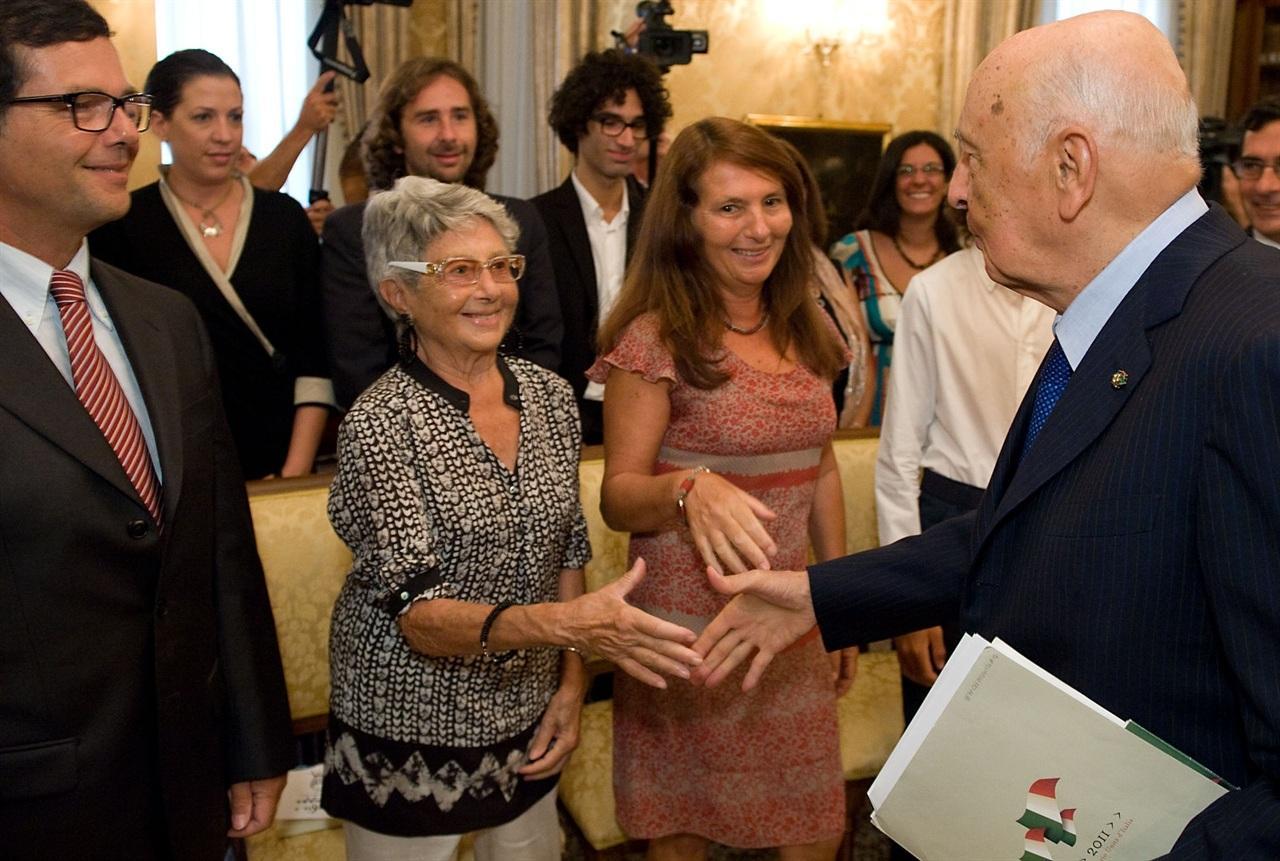 Continua la visita di Giorgio Napolitano a Palermo