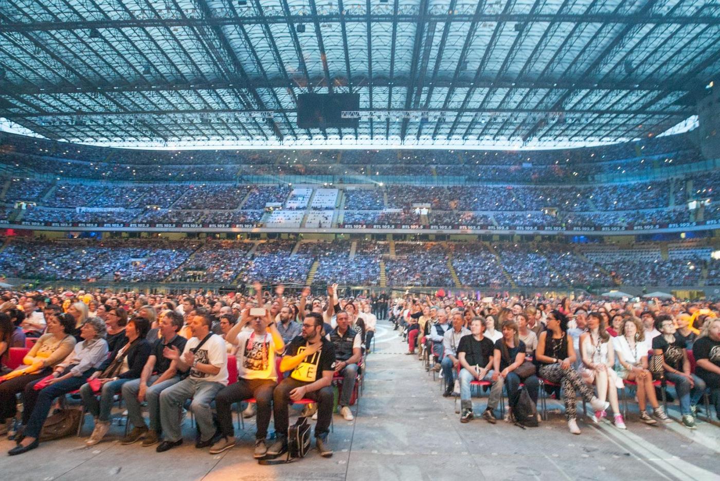 Concerto Pooh Reunion 2016 Stadio Meazza di Milano