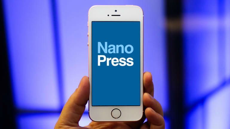 nanopress iphone
