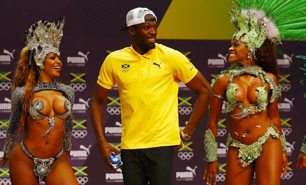 Usain Bolt balla samba Rio 2016