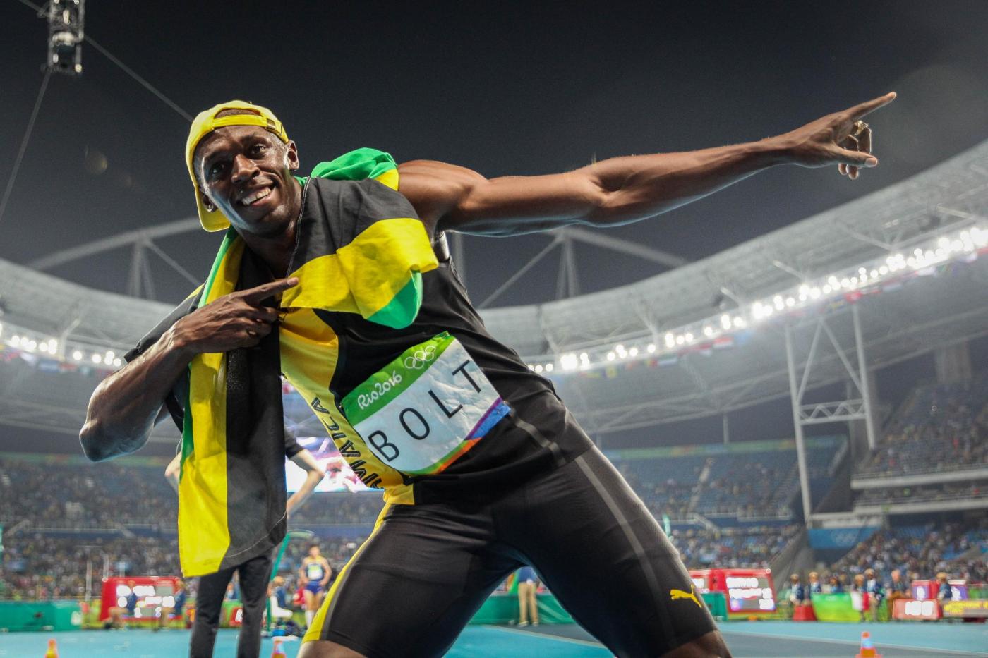 Atletica, Usain Bolt medaglia d'oro nei 100 metri Olimpiadi Rio 2016