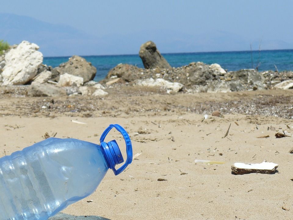 Rifiuti in spiaggia