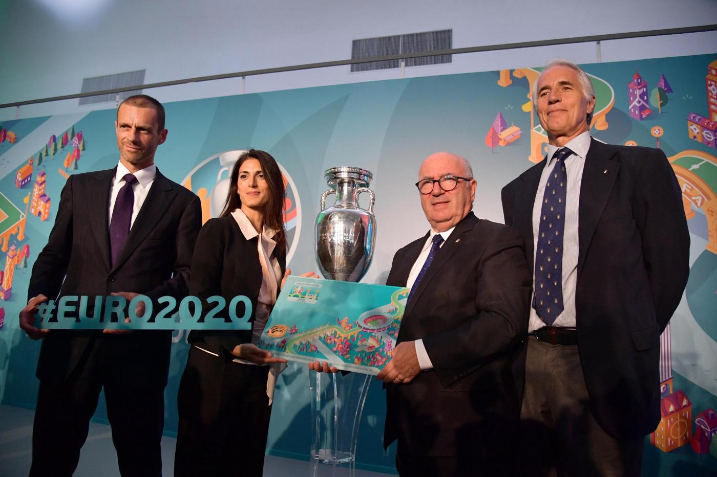 Presentazione logo UEFA EURO ROMA 2020