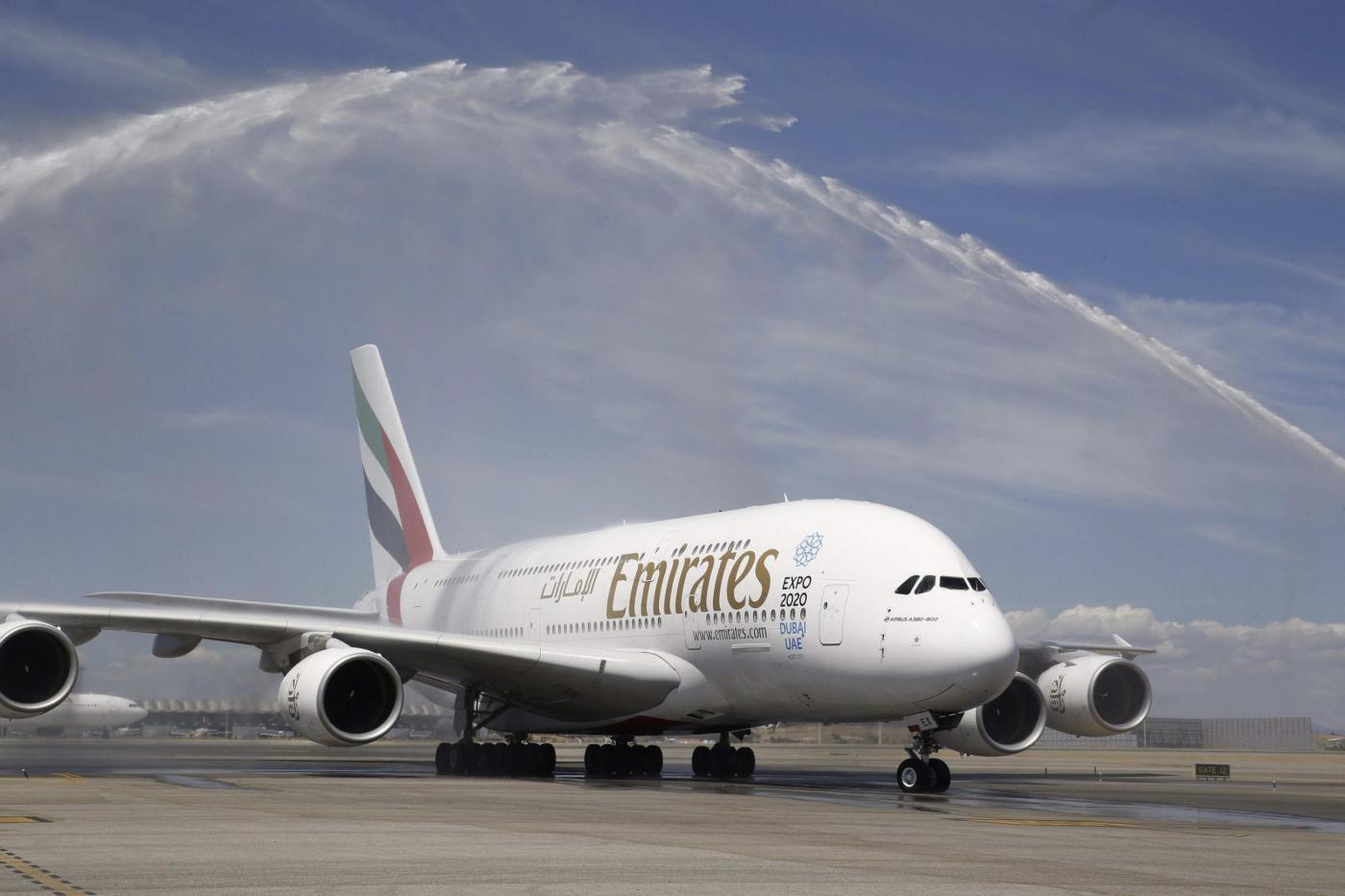 The A380 starts operating in Madrid
