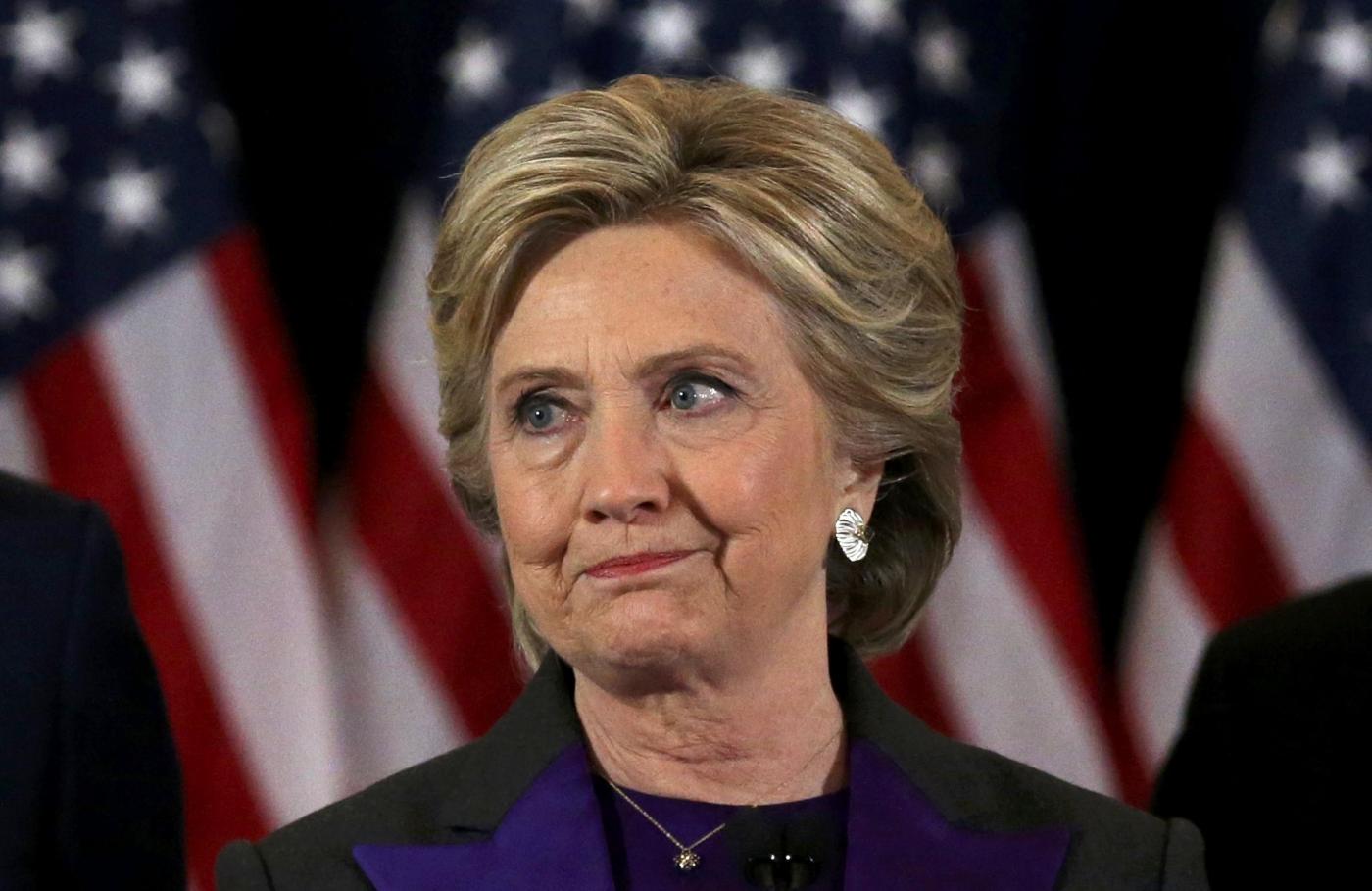 New York, il discorso di Hillary Clinton dopo la sconfitta elettorale
