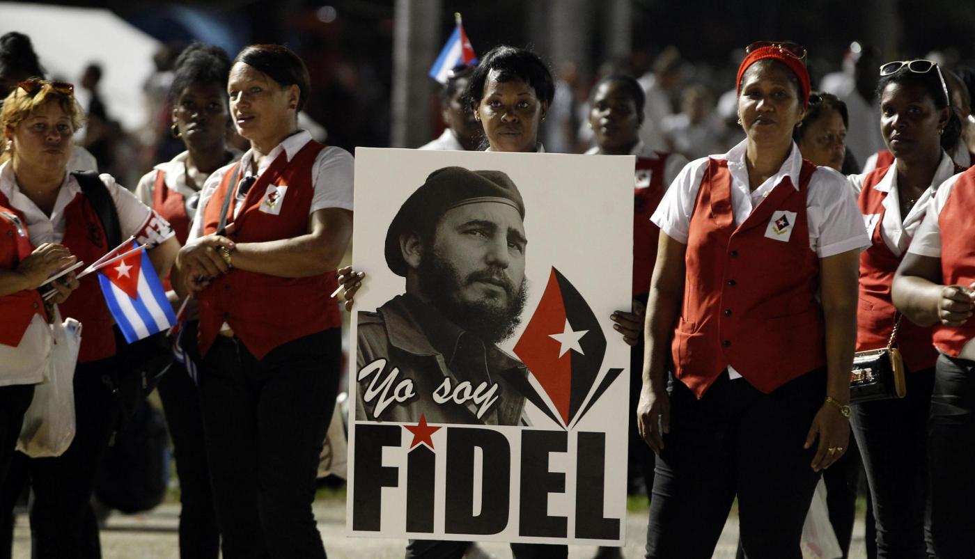 Santiago di Cuba l'ultimo saluto a Fidel Castro