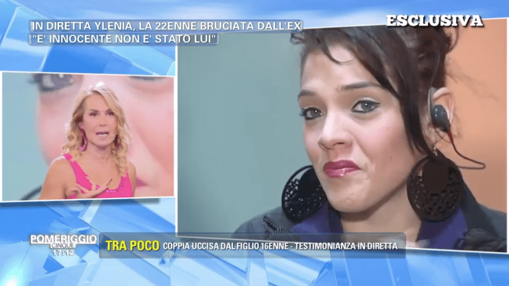 Barbara D'Urso litiglio diretta tv Ylenia mamma