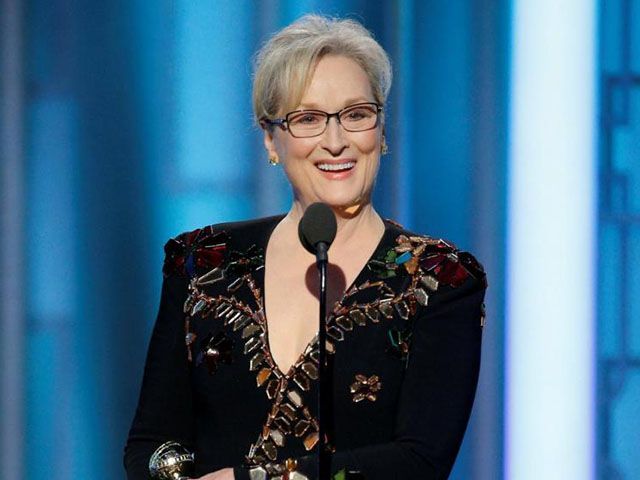 Meryl Streep Donald Trump Golden Globe 2017