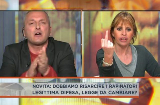 Alessandra Mussolini litiga Dalla Vostra Parte
