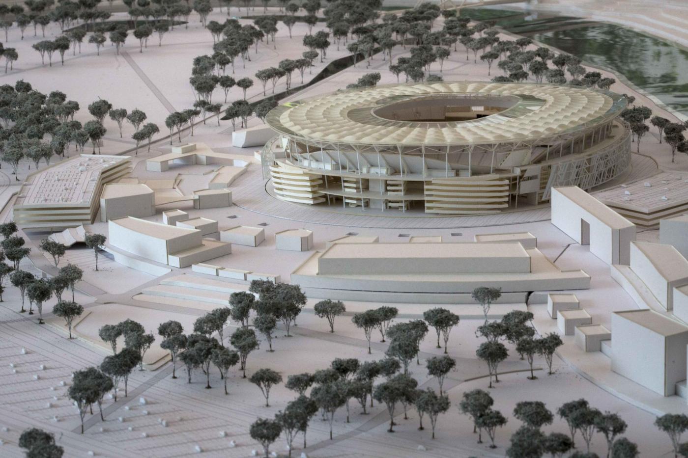 Presentazione del progetto del nuovo stadio della Roma