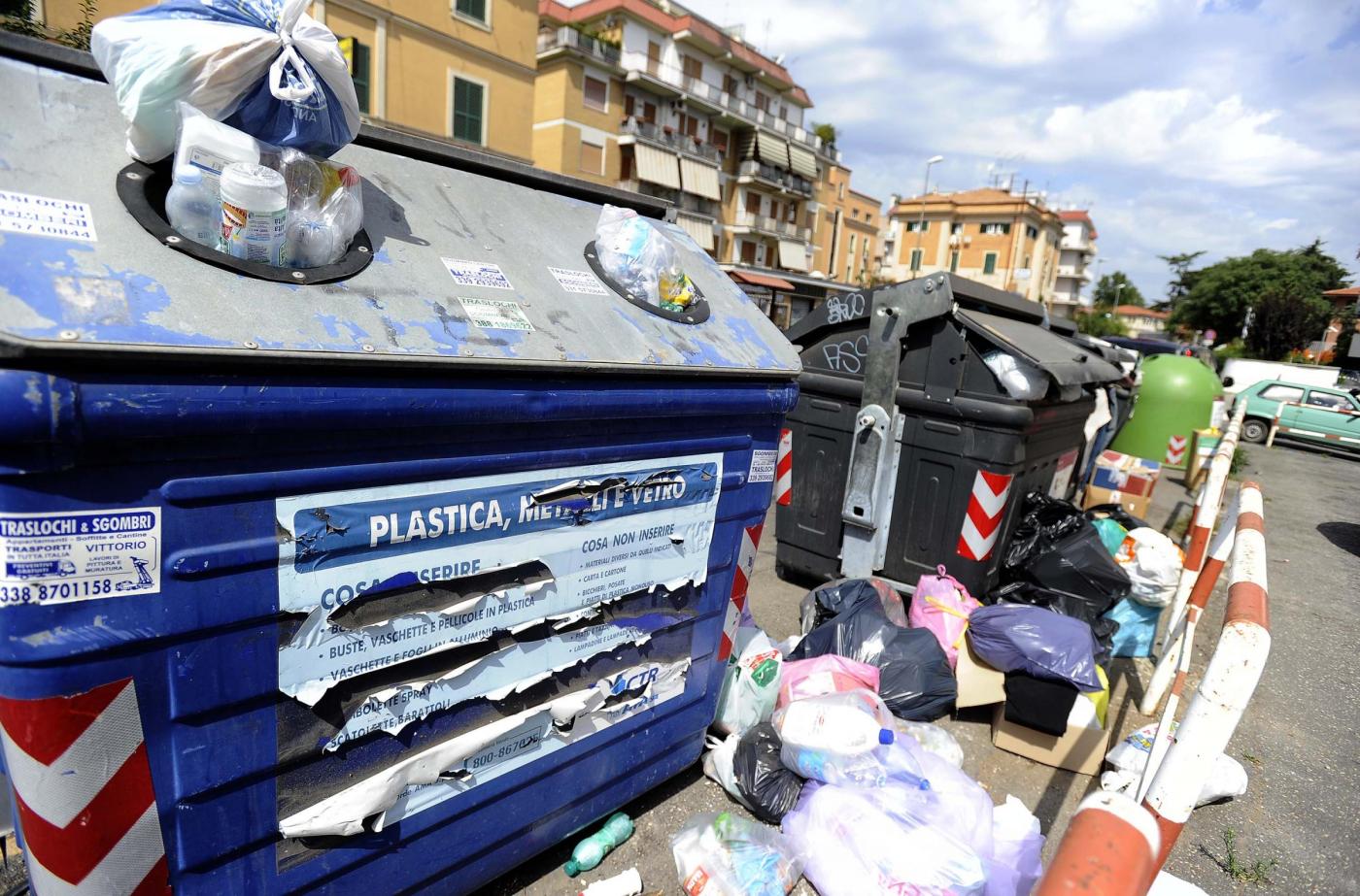 Roma e l'emergenza rifiuti