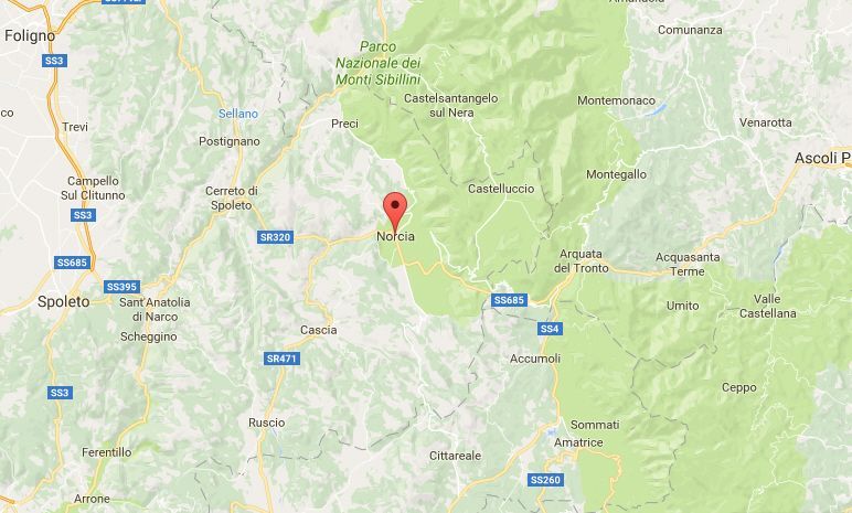 Terremoto Umbria