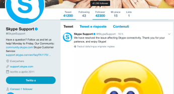 Skype non funziona, app in down da ore in tutta Europa: probabile attacco hacker