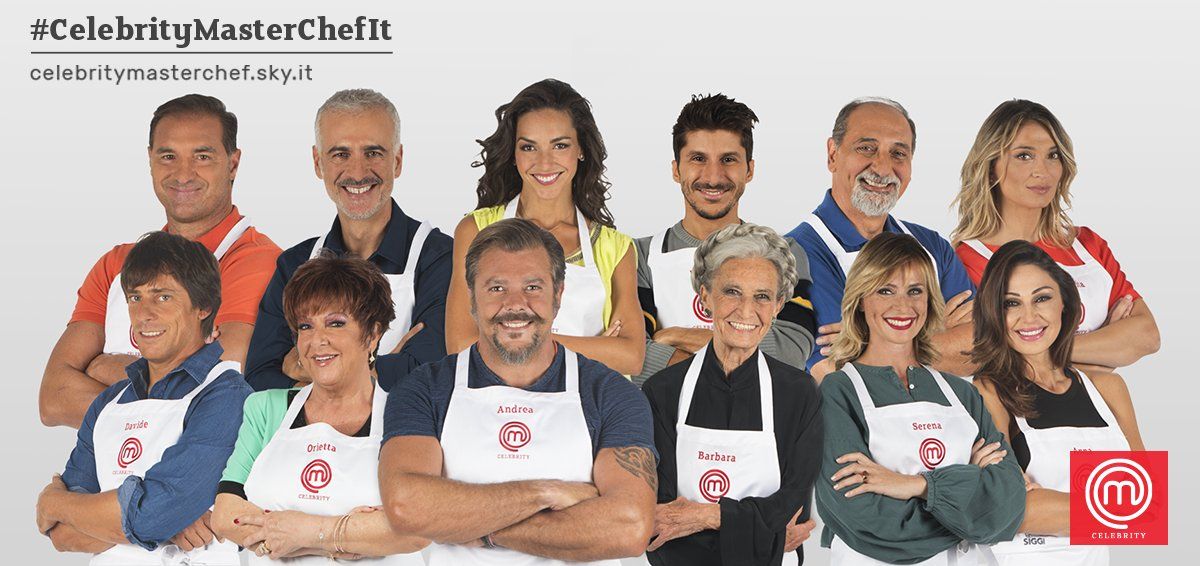 Celebrity MasterChef 2 i concorrenti