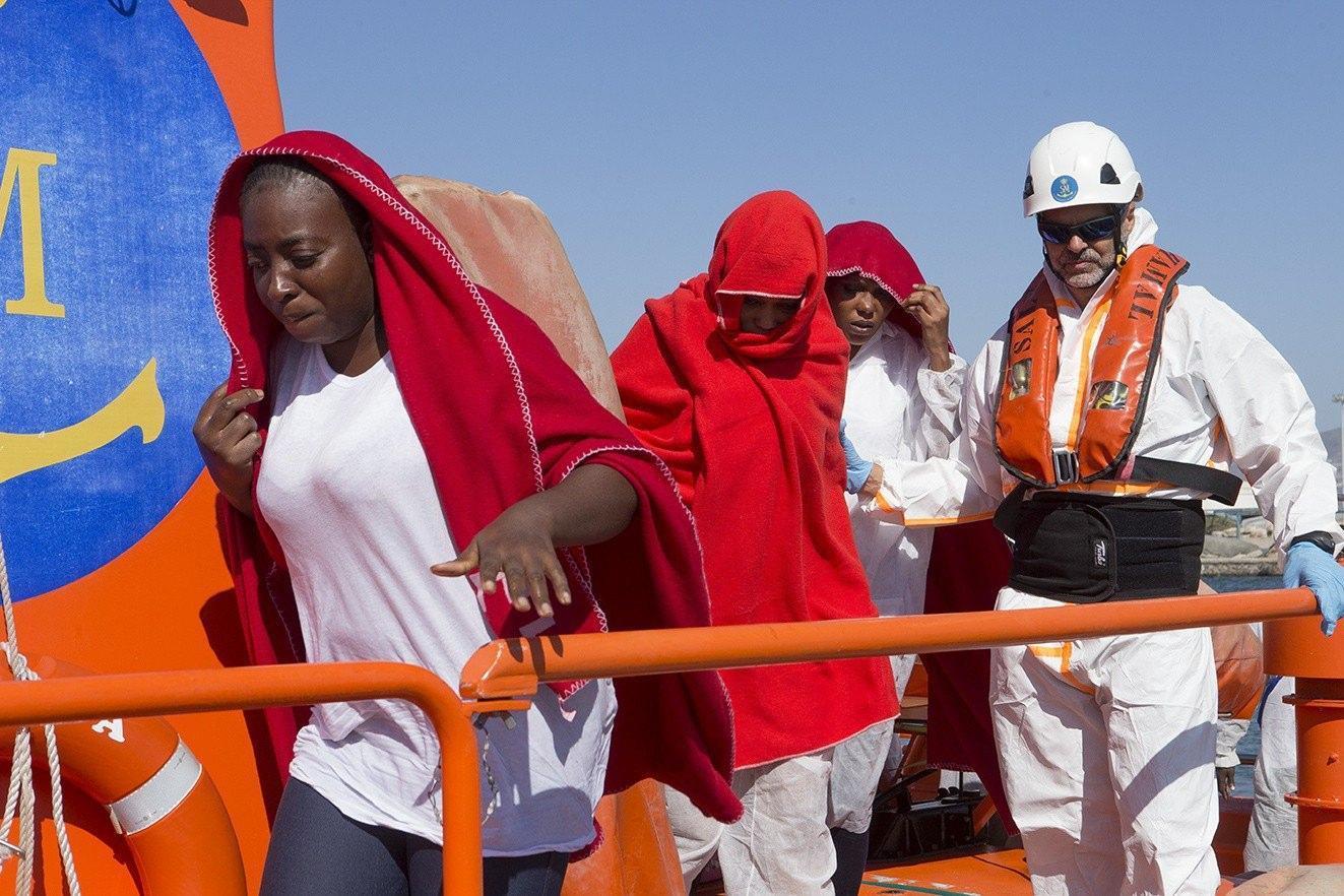 36 Sub Saharan migrants rescued in the waters of Motril