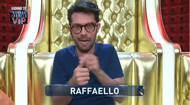 Raffaello Tonon al GF VIP 2