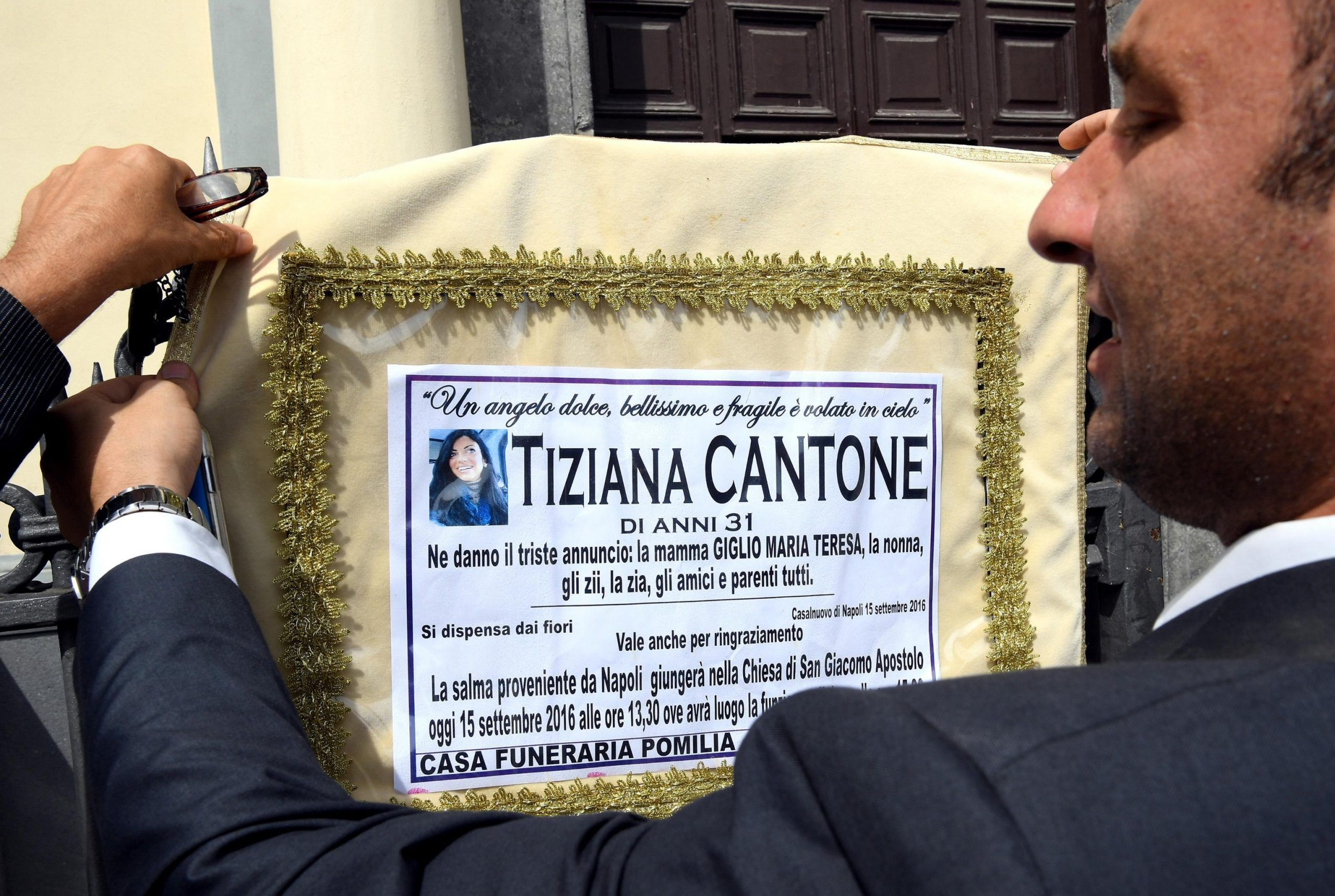 Funerali di Tiziana Cantone